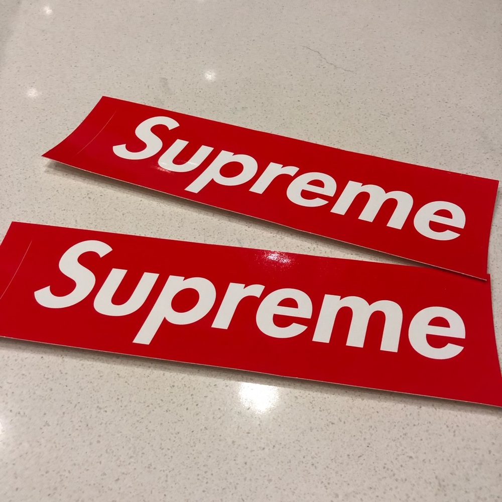 Supreme stickers